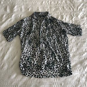 Princess Polly Motel Dotty Print Shirt